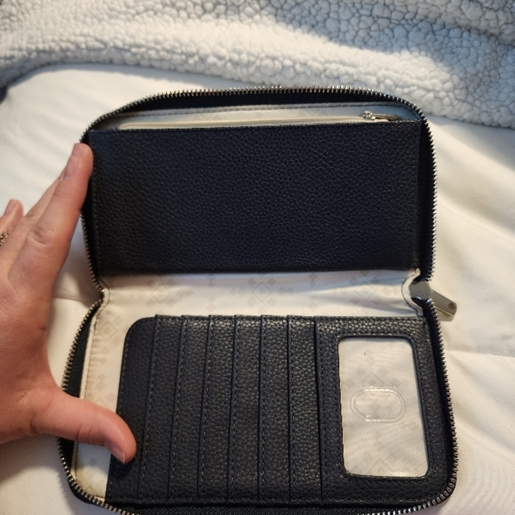 Colorful Feather Print Wallet - Picture 2 of 3